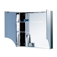 Top 10 new design stainless steel mirror cabinet bathroom furniture cabinet