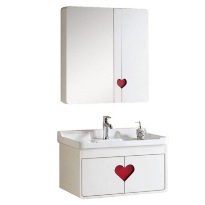 chaozhou factory hotel bathroom furniture,modern pvc bathroom vanity cabinet